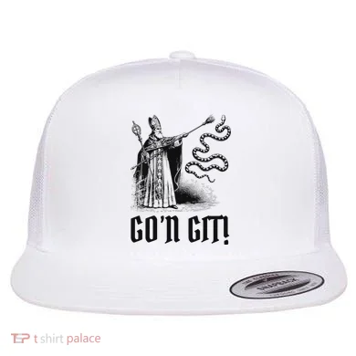 Funny GoN Git St Patrick Flat Bill Trucker Hat