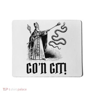 Funny GoN Git St Patrick Mousepad