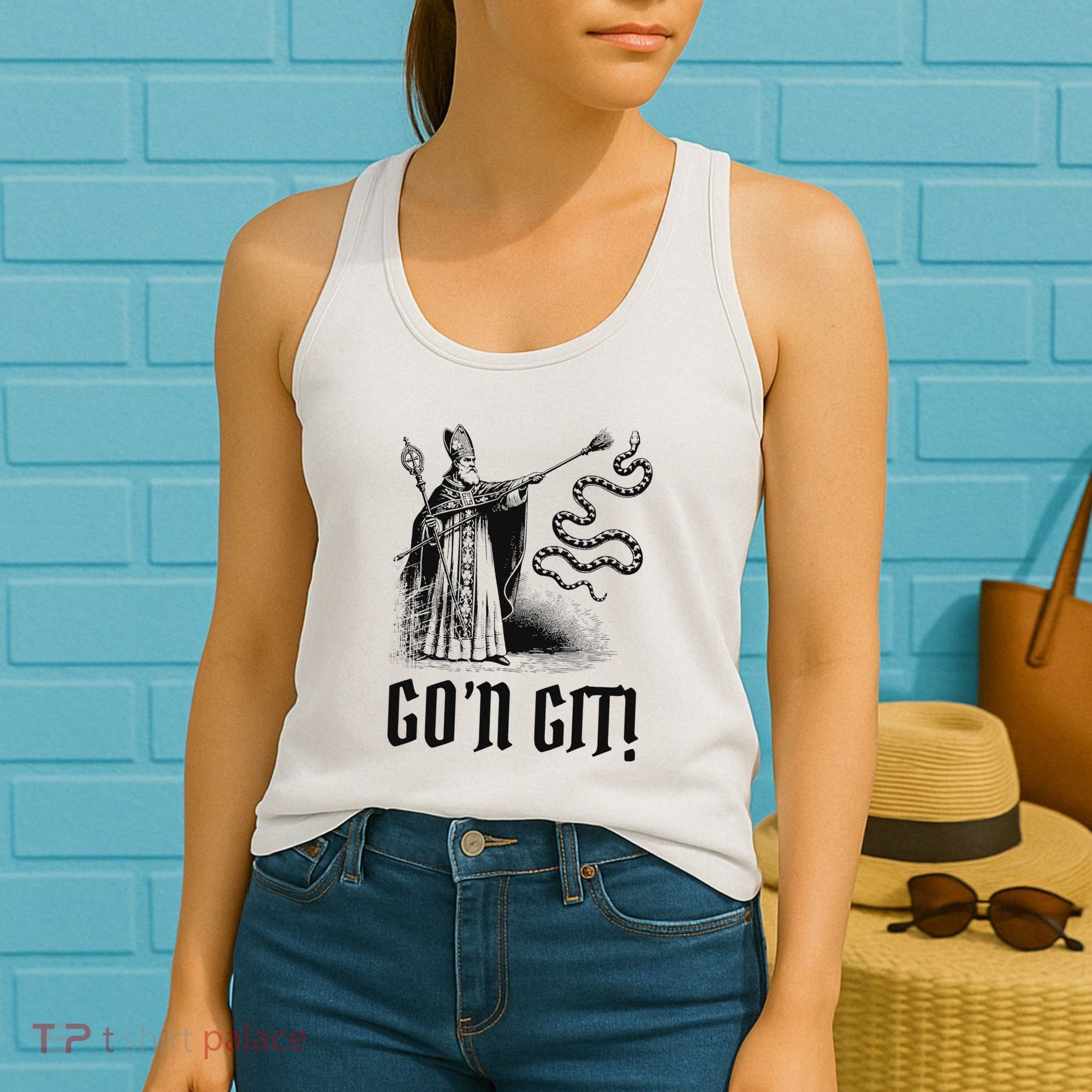 Funny GoN Git St Patrick Women's Tank Top