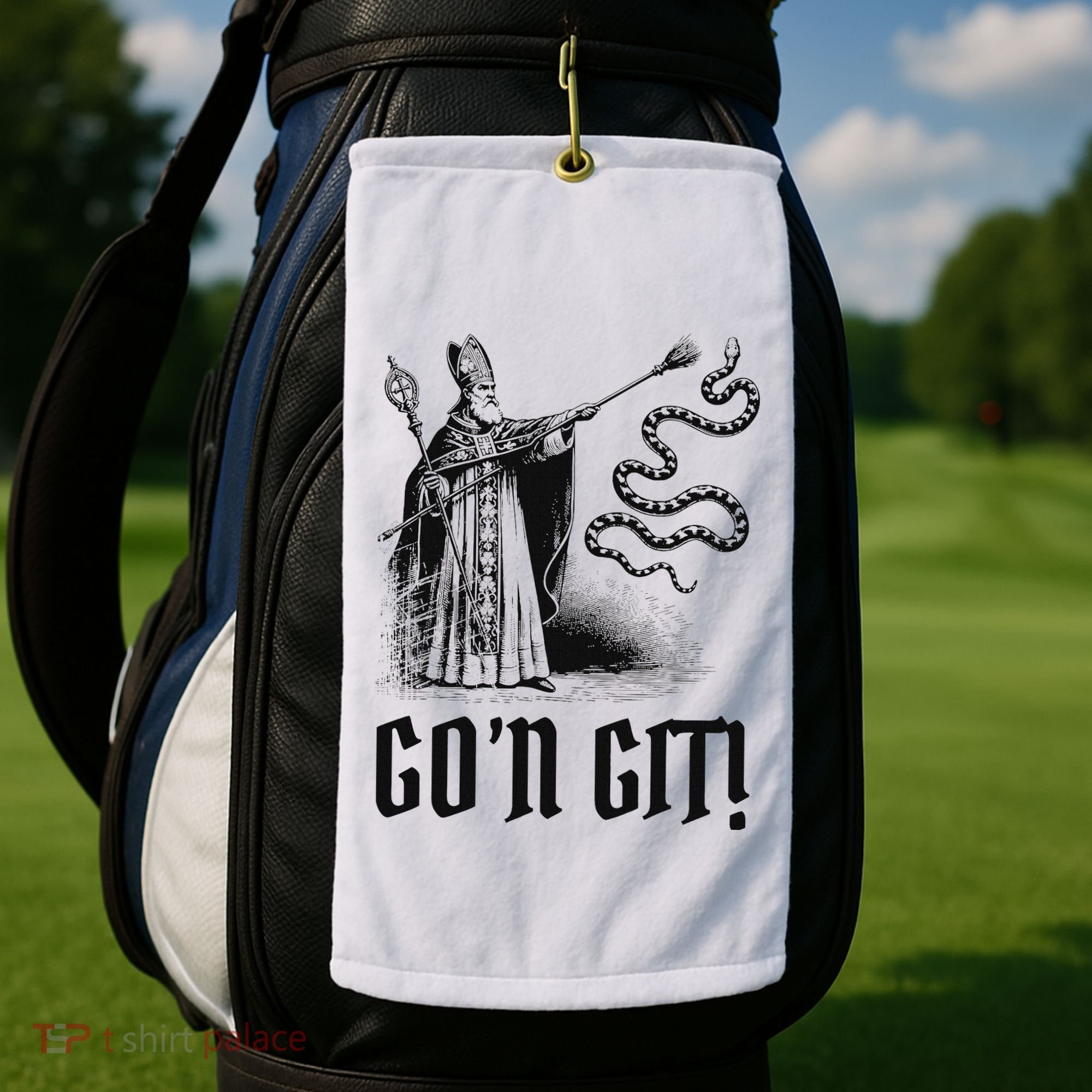 Funny GoN Git St Patrick Golf Towel
