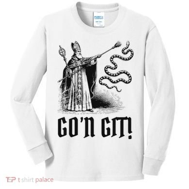 Funny GoN Git St Patrick Kids Long Sleeve Shirt