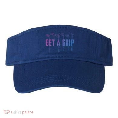 Funny Golfer Golfing Golf Get A Grip Golf Gift Visor