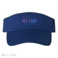 Funny Golfer Golfing Golf Get A Grip Golf Gift Visor thumb 0