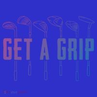 Funny Golfer Golfing Golf Get A Grip Golf Gift Kids Hoodie thumb 5