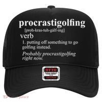 Funny Golf Gifts Procrastigolfing Golfing Lover Hat thumb 0
