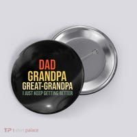 Funny Great Grandpa Button thumb 0