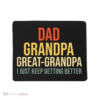Funny Great Grandpa Mousepad