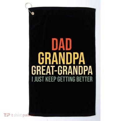 Funny Great Grandpa Golf Towel