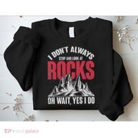 Funny Geologist Gift Professor Rock Collector Geology Sweatshirt thumb 2