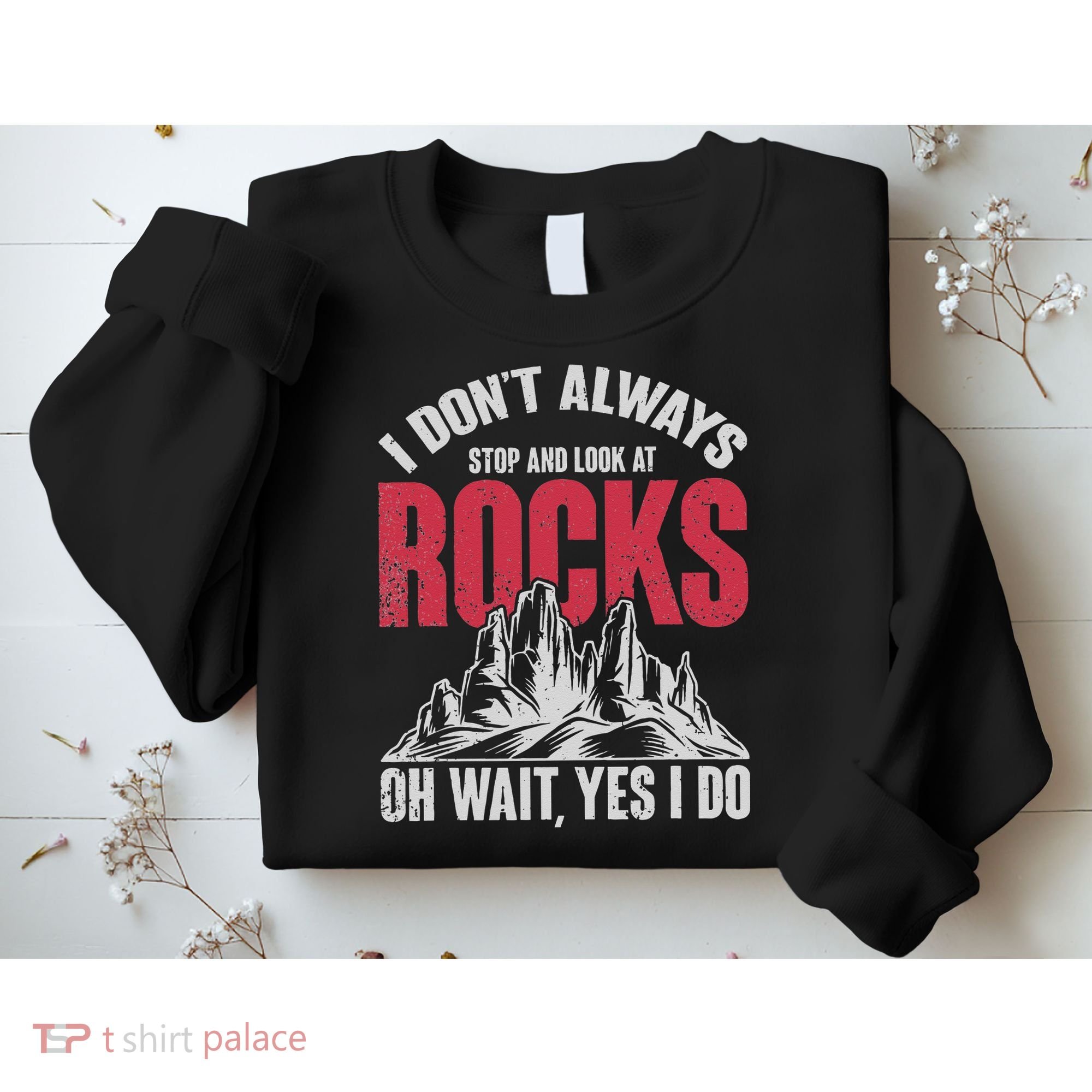 Funny Geologist Gift Professor Rock Collector Geology Sweatshirt