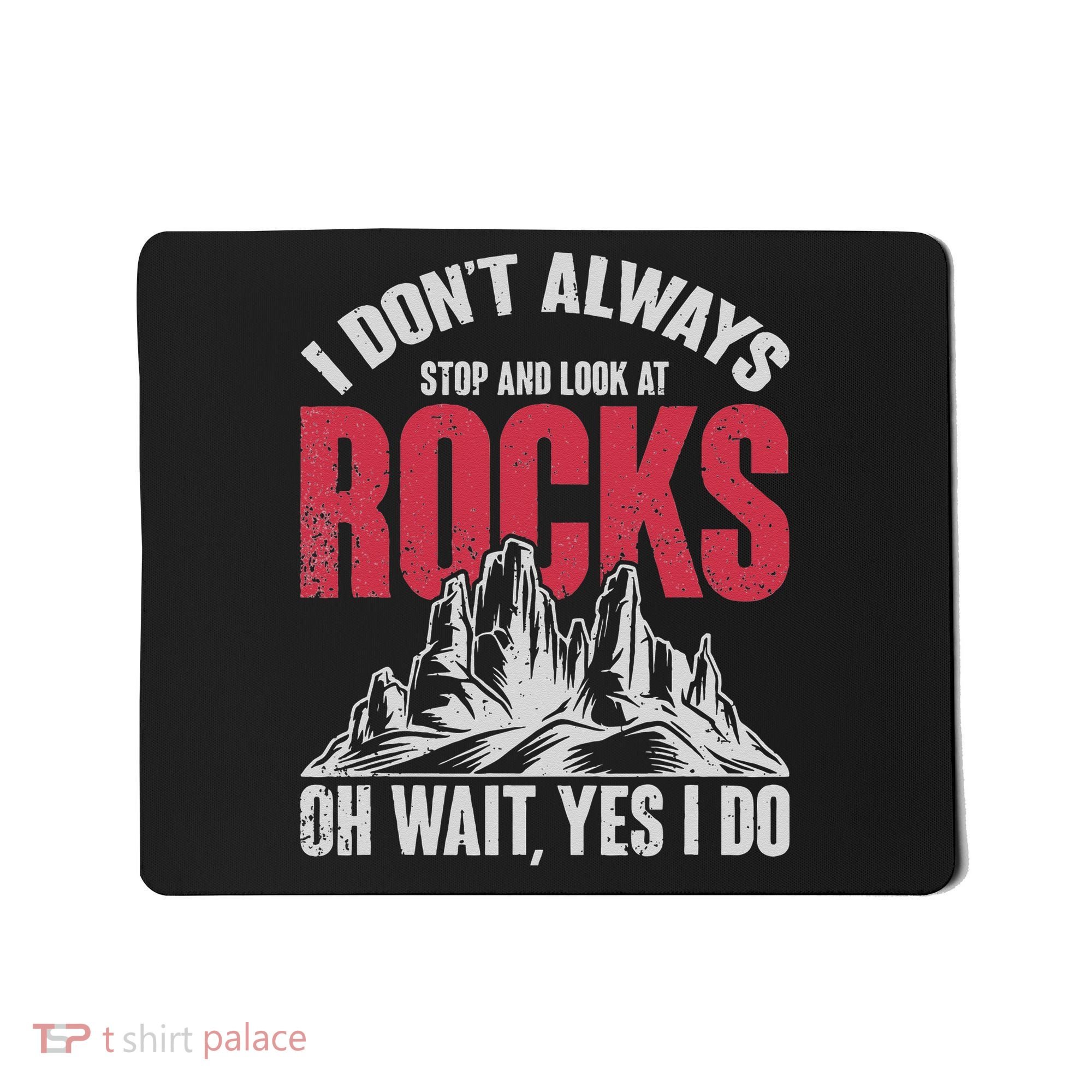 Funny Geologist Gift Professor Rock Collector Geology Mousepad