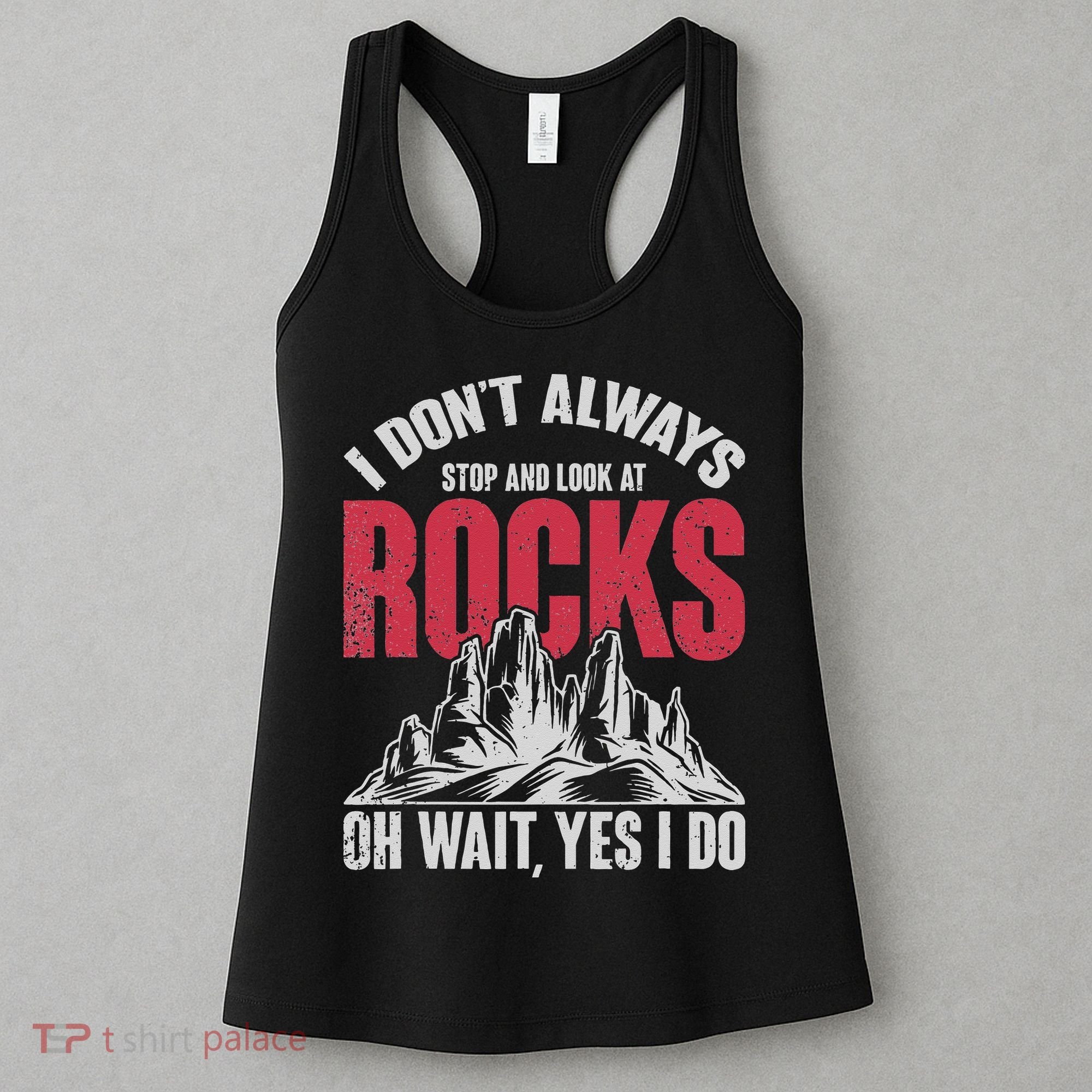 Funny Geologist Gift Professor Rock Collector Geology Women's Tank Top