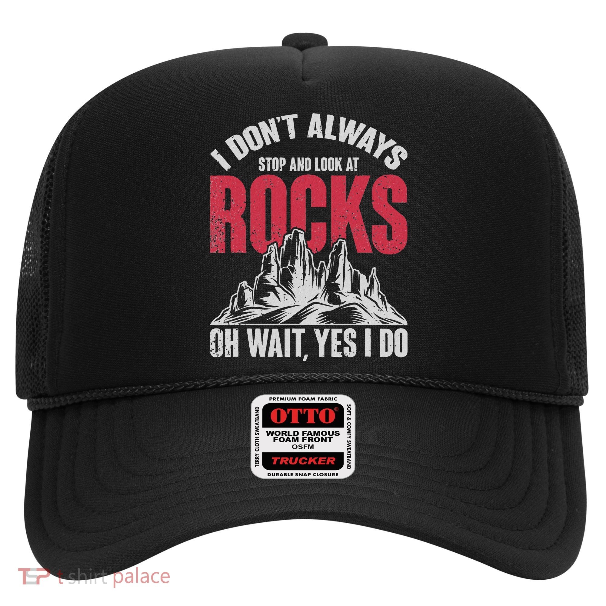 Funny Geologist Gift Professor Rock Collector Geology Hat