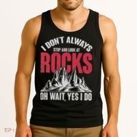 Funny Geologist Gift Professor Rock Collector Geology Tank Top thumb 3