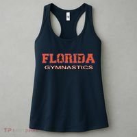 Florida Gymnastics Girl Tumbling Gear Gymnast Aerobic Dance Women's Tank Top thumb 3