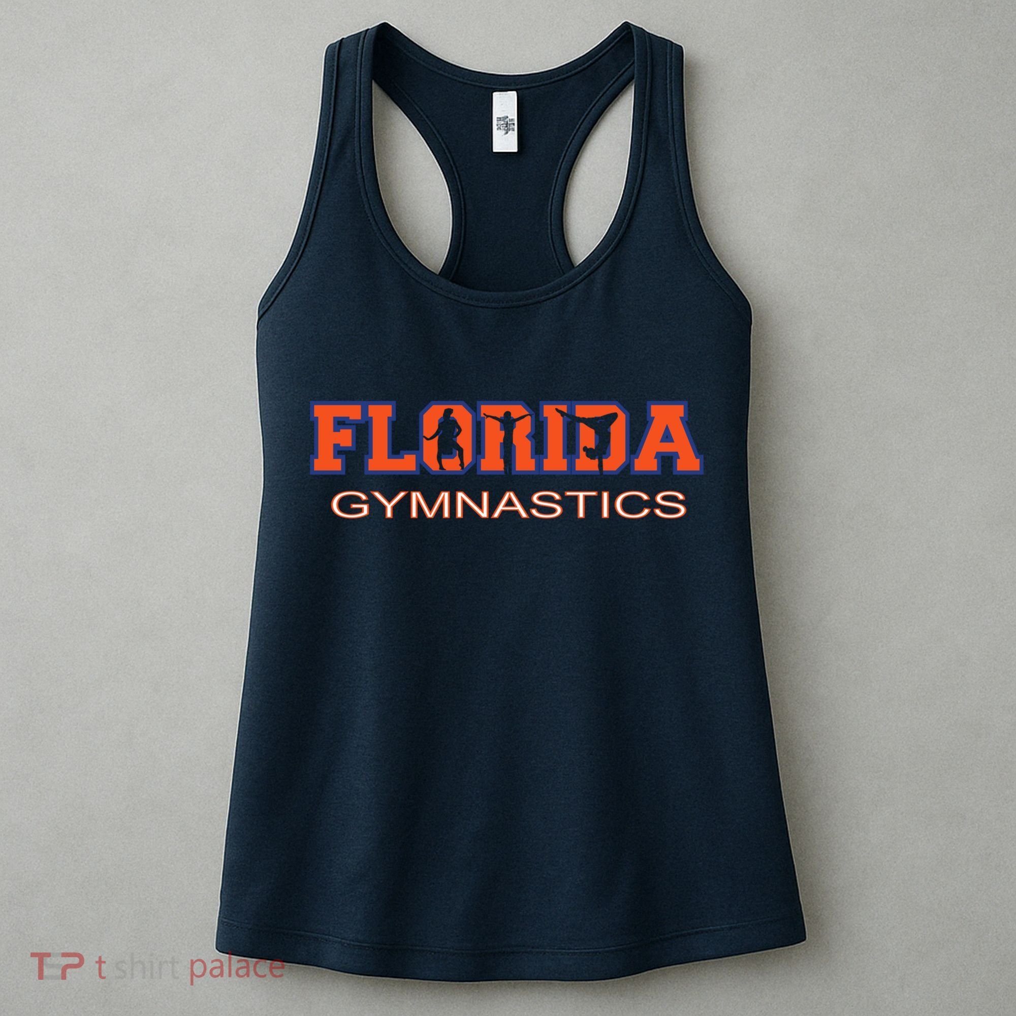 Florida Gymnastics Girl Tumbling Gear Gymnast Aerobic Dance Women's Tank Top