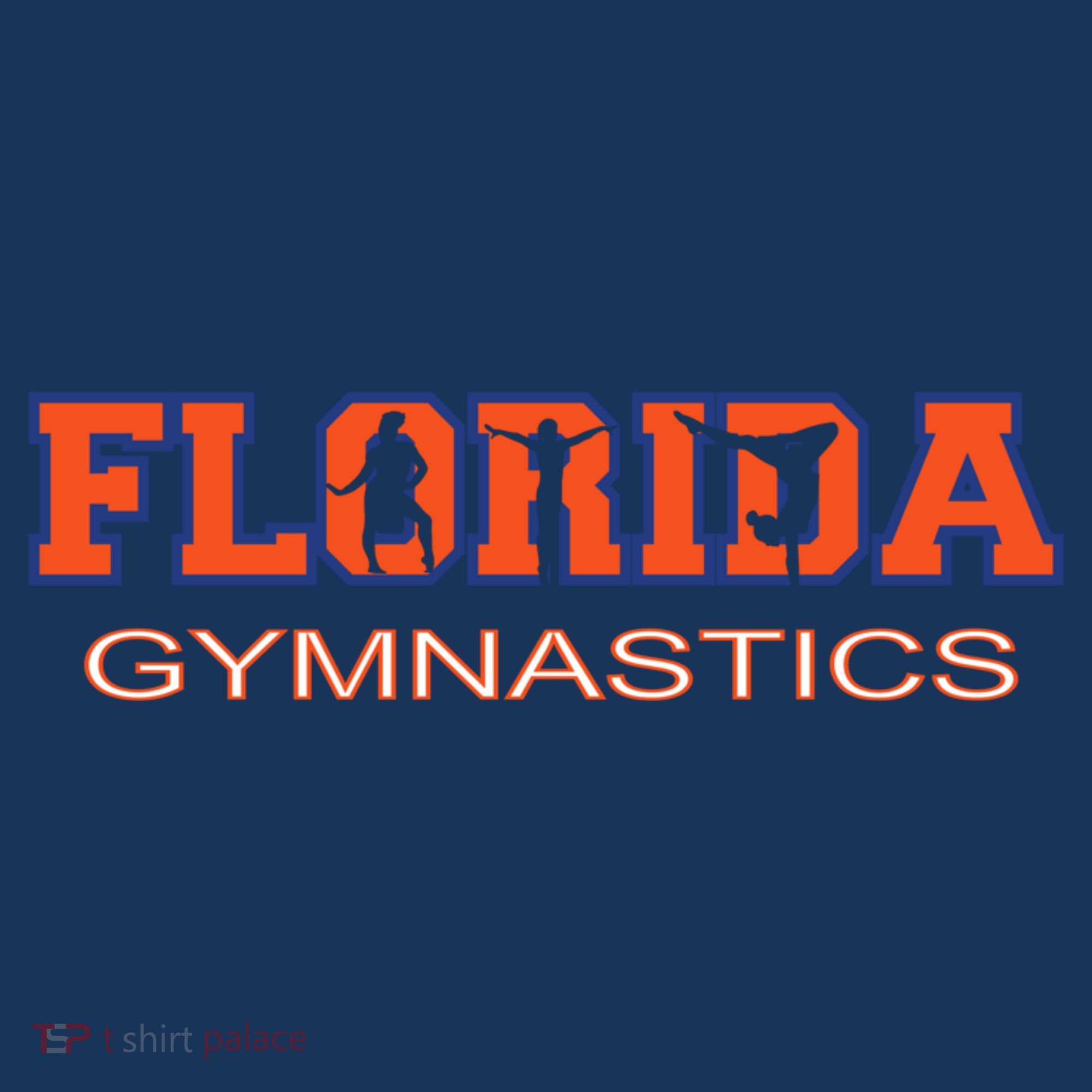 Florida Gymnastics Girl Tumbling Gear Gymnast Aerobic Dance Women's Tank Top