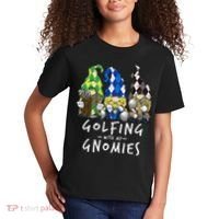 funny Golf Gnomes Golfing with My Gnomies for Golfer Kids T-Shirt thumb 2