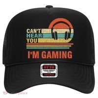 Funny Gamer Gift Headset Can't Hear You I'm Gaming Hat thumb 0