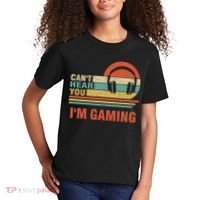 Funny Gamer Gift Headset Can't Hear You I'm Gaming Kids T-Shirt thumb 2