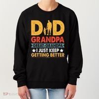 Funny Great Grandpa For Fathers Day Dad From Son Daughter Women's Sweatshirt thumb 0