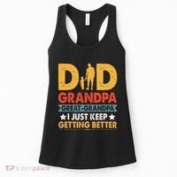 Funny Great Grandpa For Fathers Day Dad From Son Daughter Women's Tank Top thumb 0