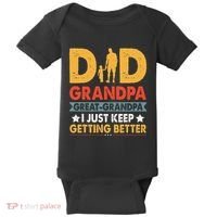 Funny Great Grandpa For Fathers Day Dad From Son Daughter Baby Bodysuit thumb 0