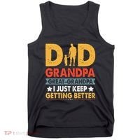 Funny Great Grandpa For Fathers Day Dad From Son Daughter Tank Top thumb 0
