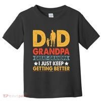 Funny Great Grandpa For Fathers Day Dad From Son Daughter Toddler T-Shirt thumb 0