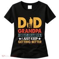 Funny Great Grandpa For Fathers Day Dad From Son Daughter Women's T-Shirt thumb 0