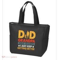 Funny Great Grandpa For Fathers Day Dad From Son Daughter Tote Bag thumb 3
