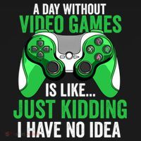 Funny Gaming Gamer A Day Without Video Games Christmas Funny Gift Women's Hoodie thumb 2
