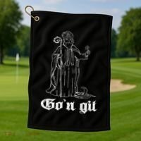 Funny GoN Git St Patrick Golf Towel thumb 1
