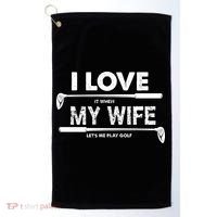 Funny Golf Gift For Golfer Golf Towel thumb 0