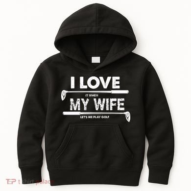 Funny Golf Gift For Golfer Kids Hoodie