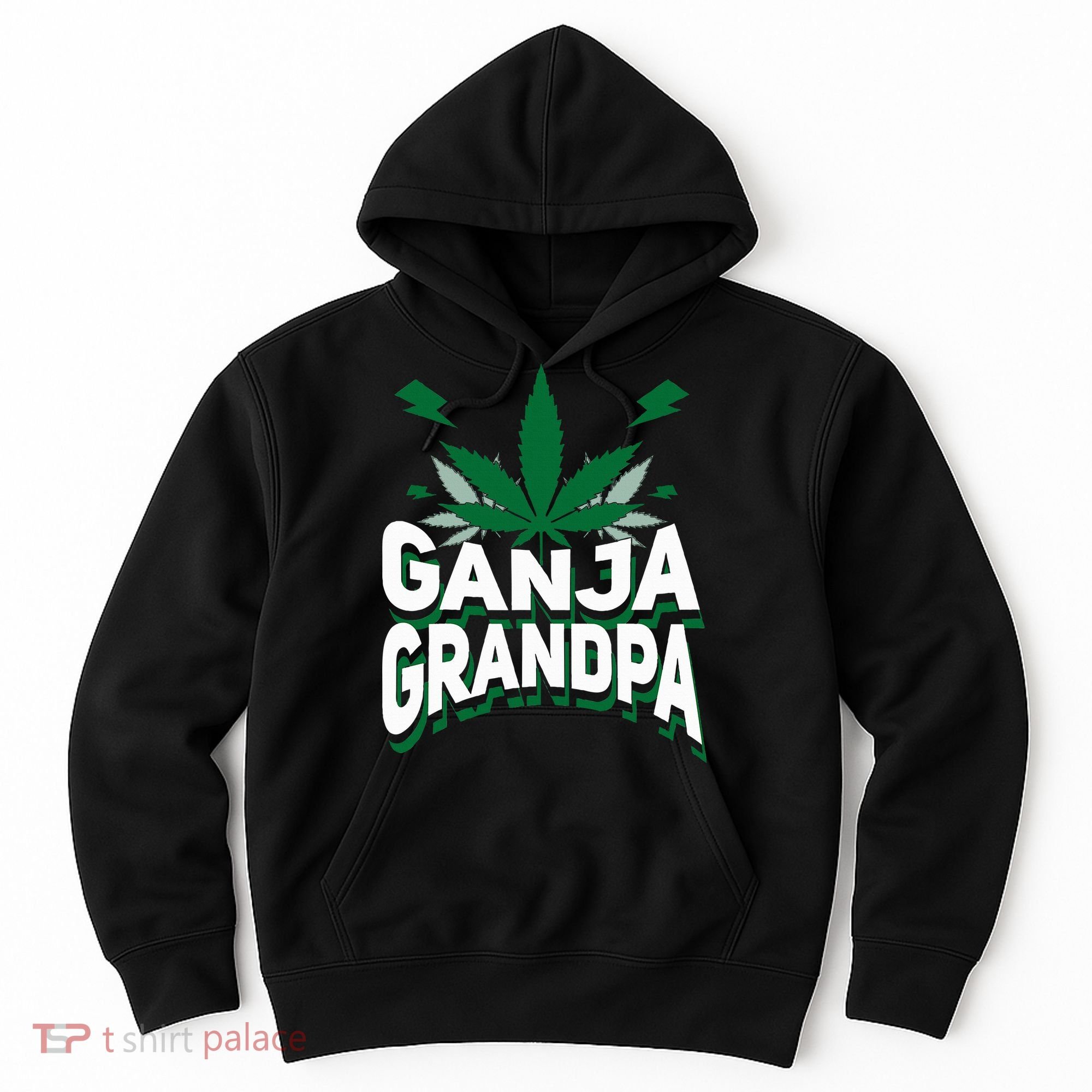 Funny Ganja Grandpa Weed Marijuana Hoodie