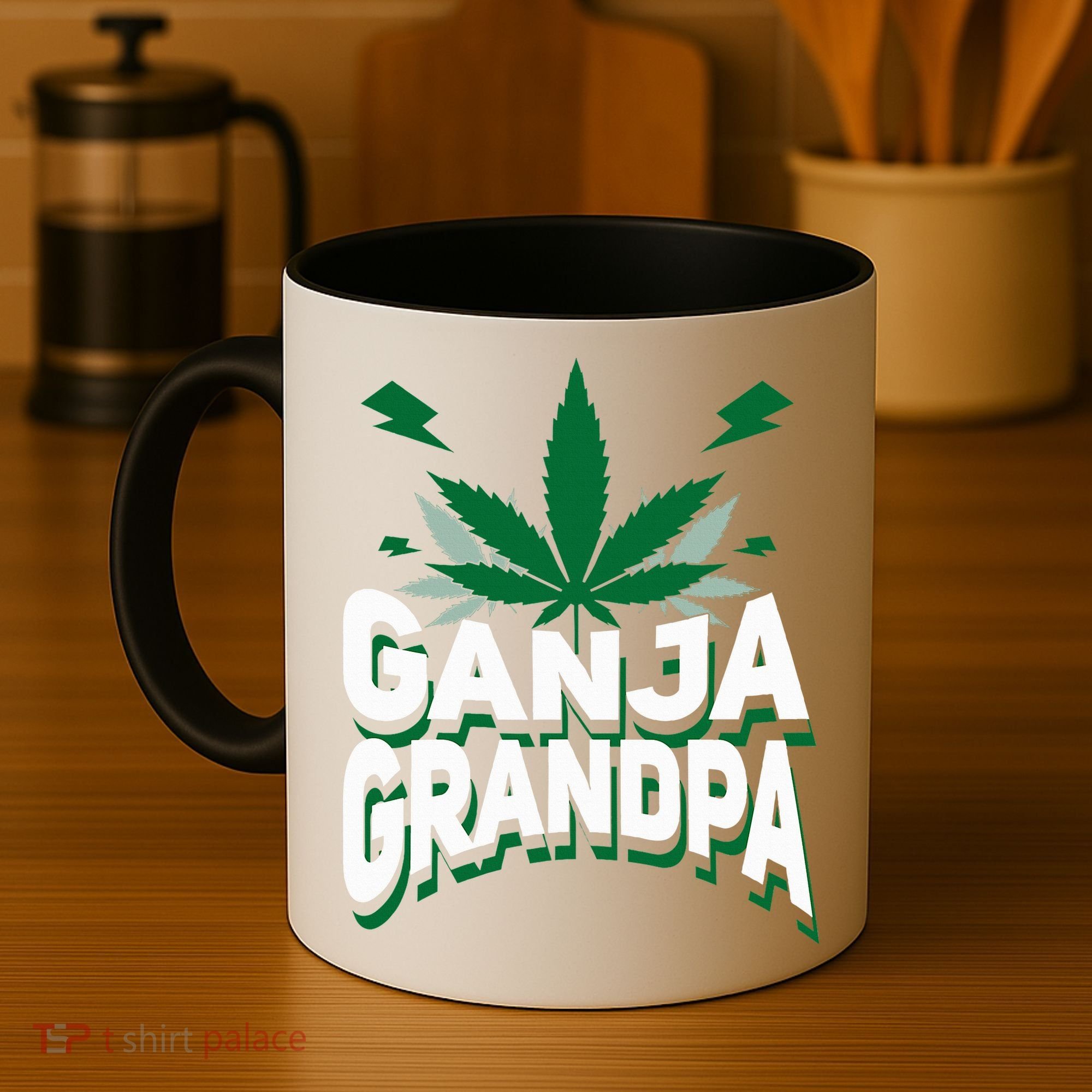 Funny Ganja Grandpa Weed Marijuana Coffee Mug
