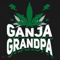 Funny Ganja Grandpa Weed Marijuana Women's Hoodie thumb 2