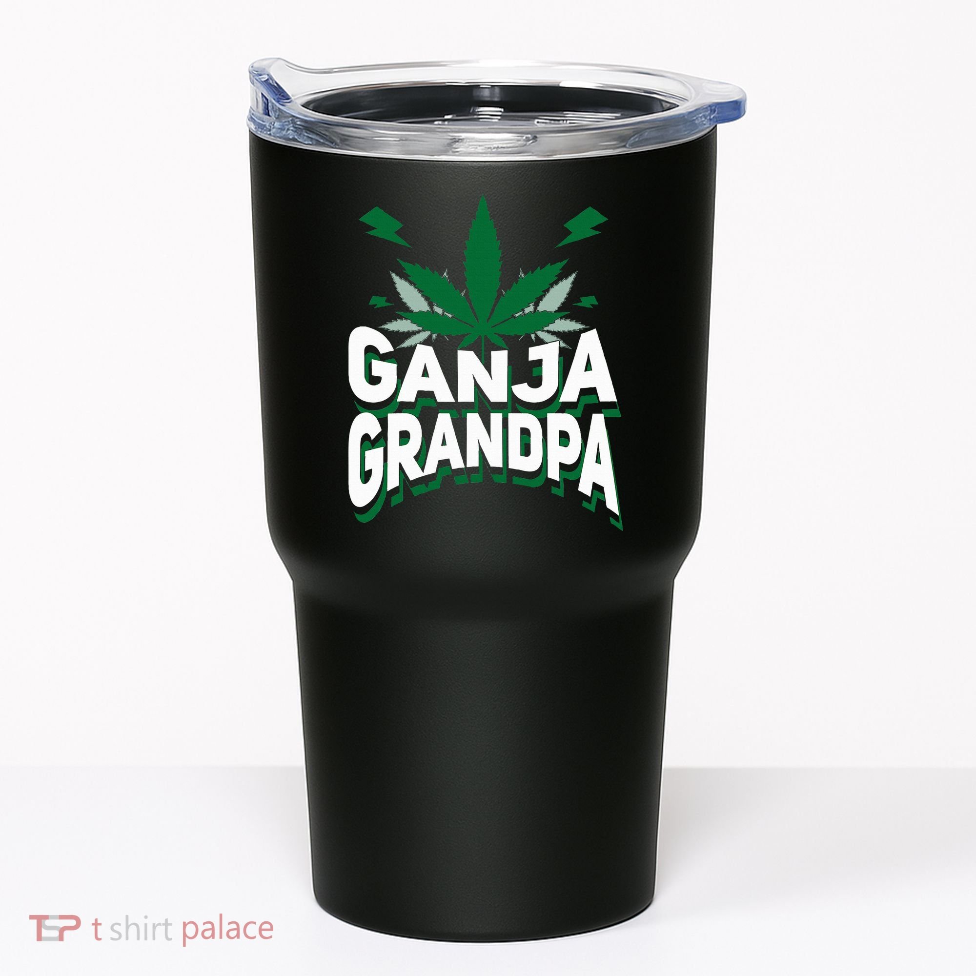 Funny Ganja Grandpa Weed Marijuana Tumbler