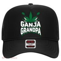Funny Ganja Grandpa Weed Marijuana Hat thumb 0