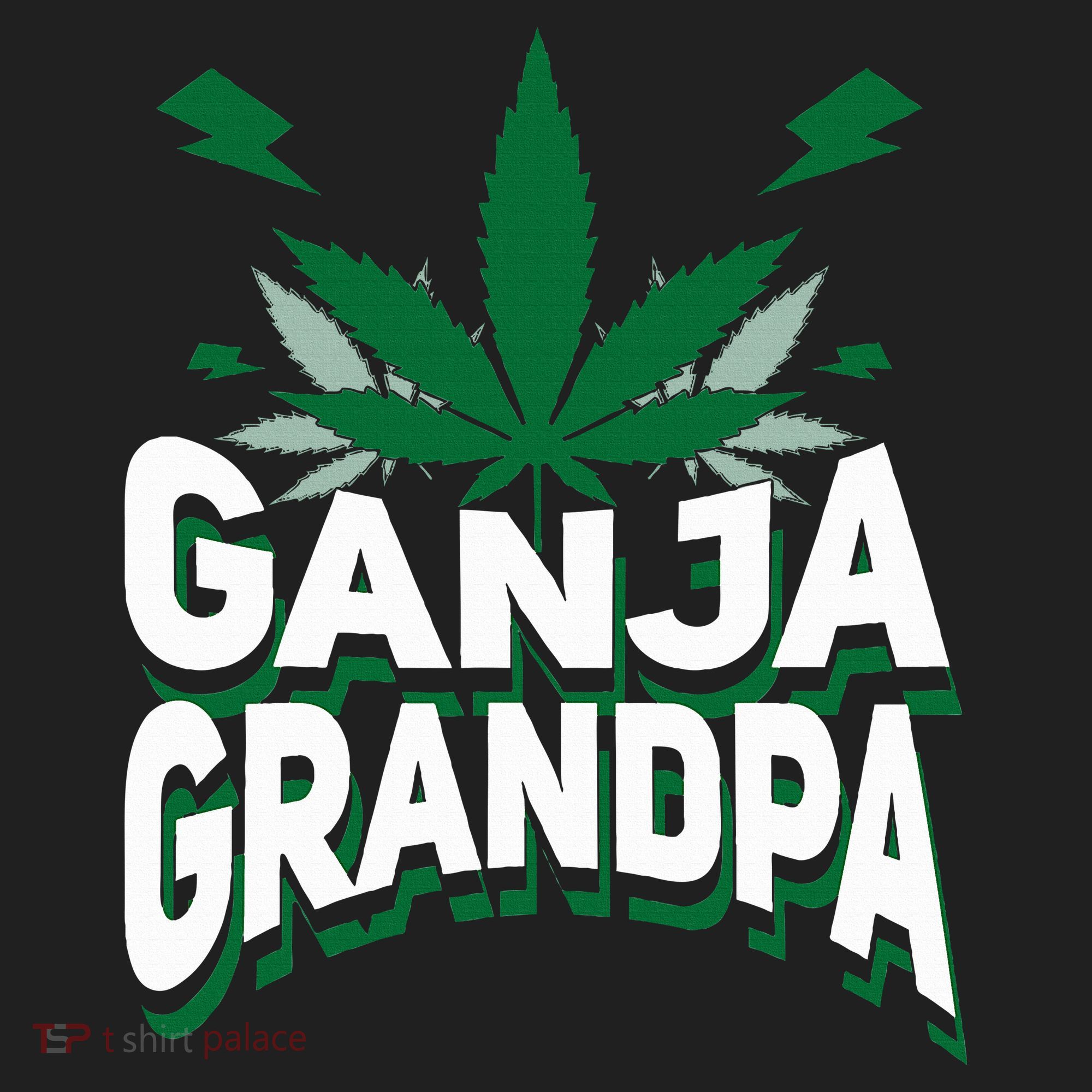 Funny Ganja Grandpa Weed Marijuana Hat