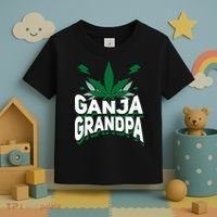 Funny Ganja Grandpa Weed Marijuana Toddler T-Shirt thumb 3