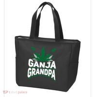 Funny Ganja Grandpa Weed Marijuana Tote Bag thumb 3