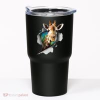 Funny Giraffe, Giraffe Lover Tumbler thumb 0