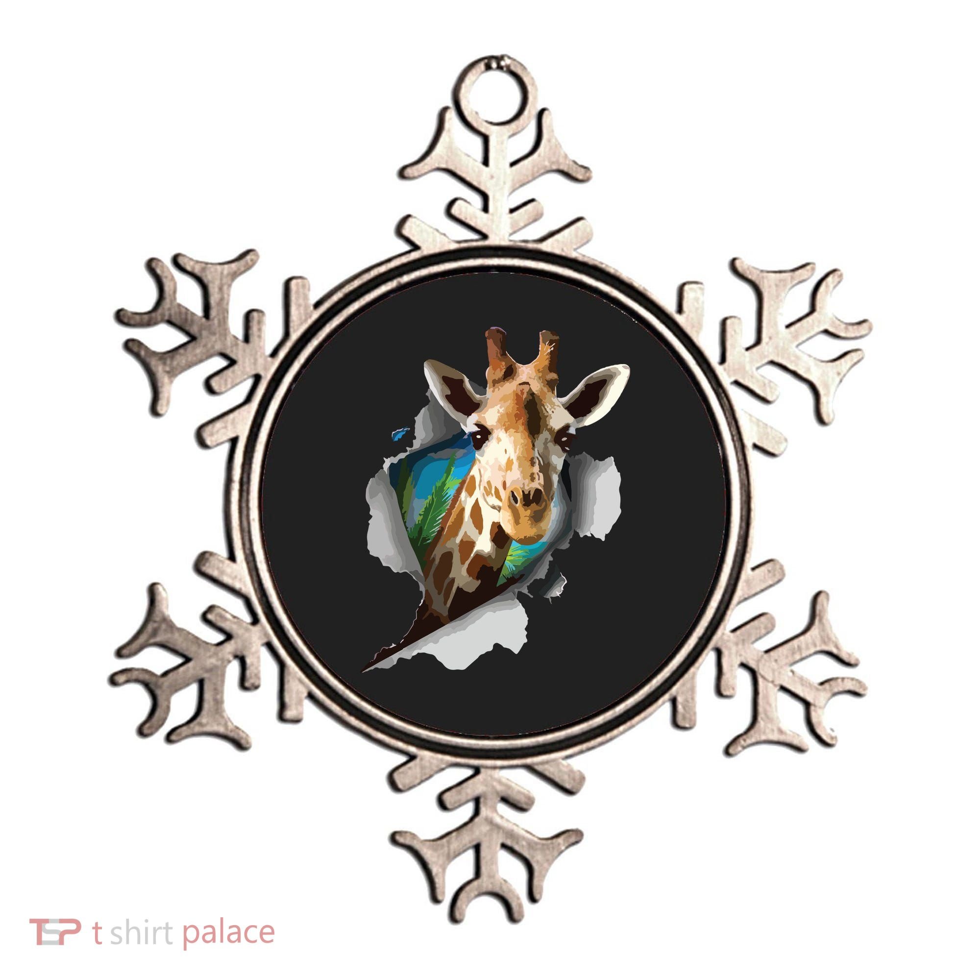 Funny Giraffe, Giraffe Lover Ornament