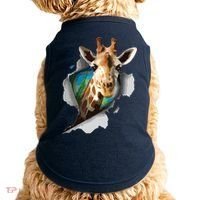 Funny Giraffe, Giraffe Lover Doggie Tank thumb 0
