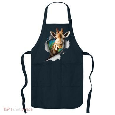 Funny Giraffe, Giraffe Lover Apron