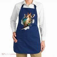 Funny Giraffe, Giraffe Lover Apron thumb 2
