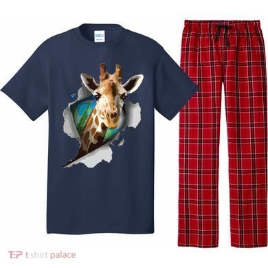 Funny Giraffe, Giraffe Lover Pajama Set