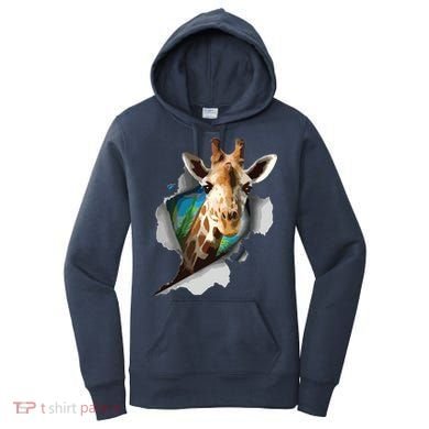Funny Giraffe, Giraffe Lover Women's Hoodie